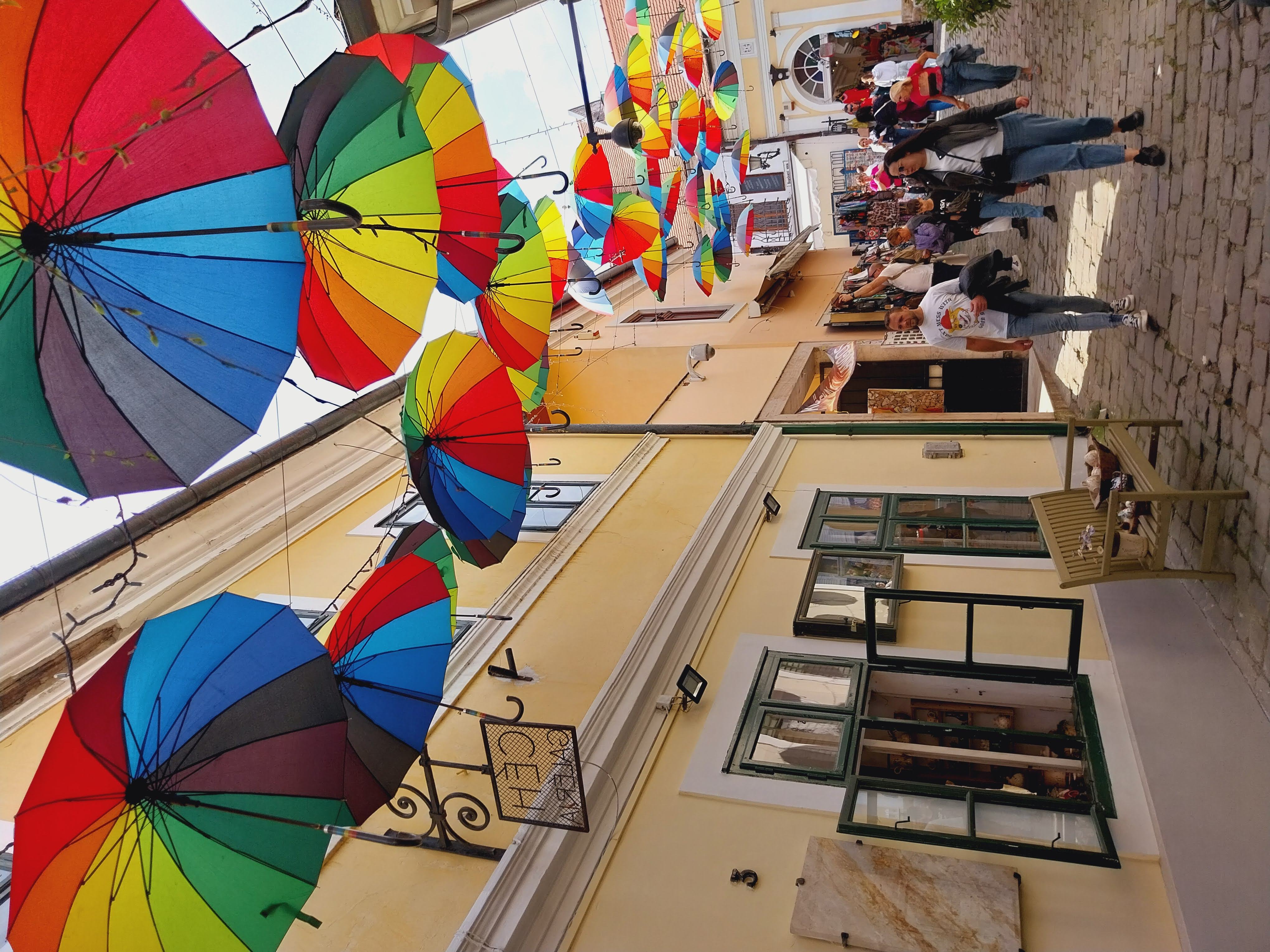 Colourful streets of Szentendre